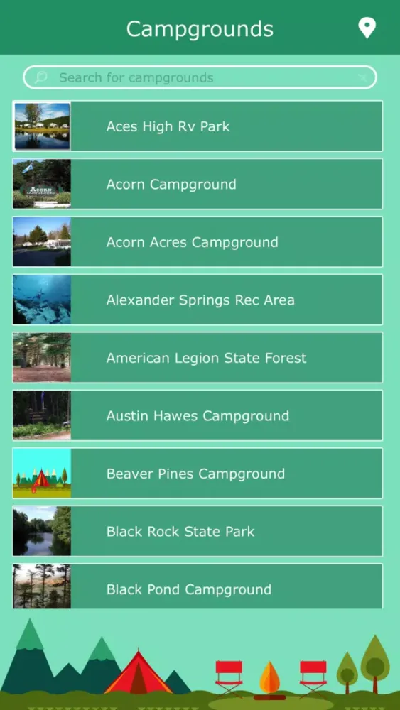 Connecticut Camping Guide Ekran Görüntüleri
