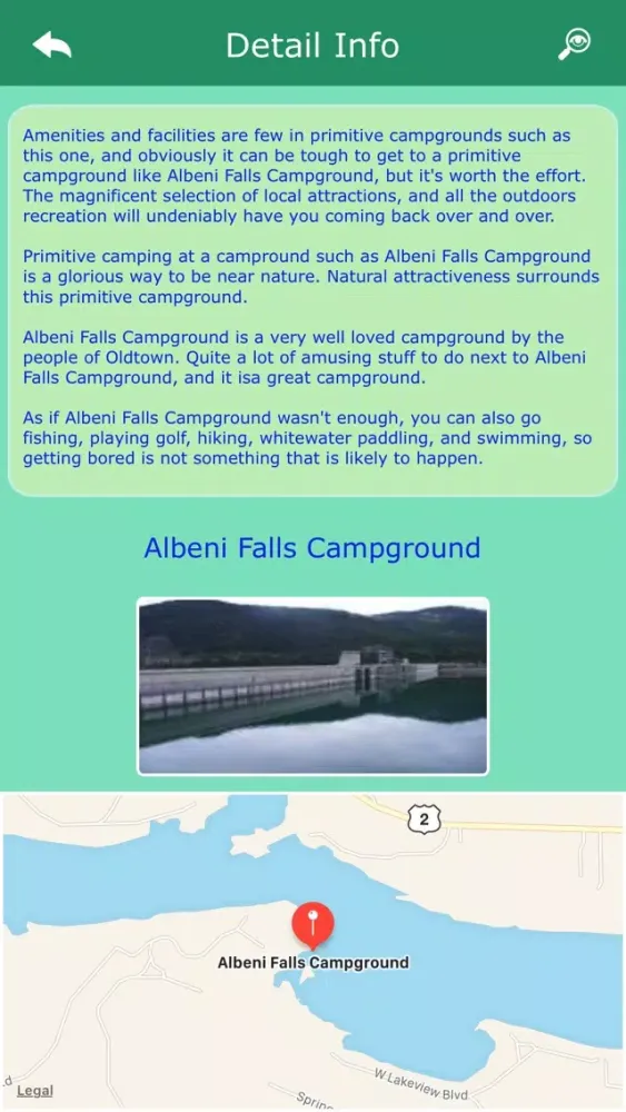 Capturas de pantalla de Camping In Idaho