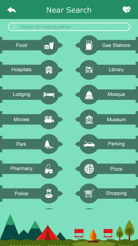 Illinois Camping Locations应用截图