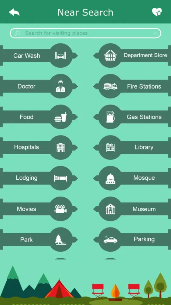 New Hampshire Camping Guide Screenshots