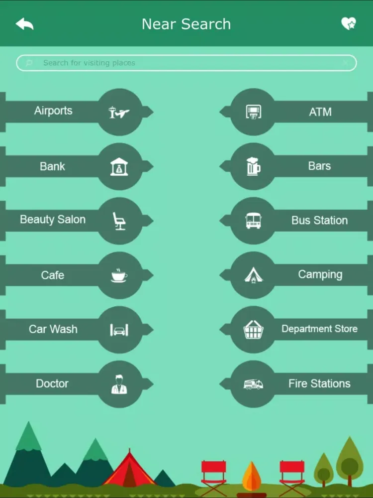 Скриншоты New York Camping Locations iPad 