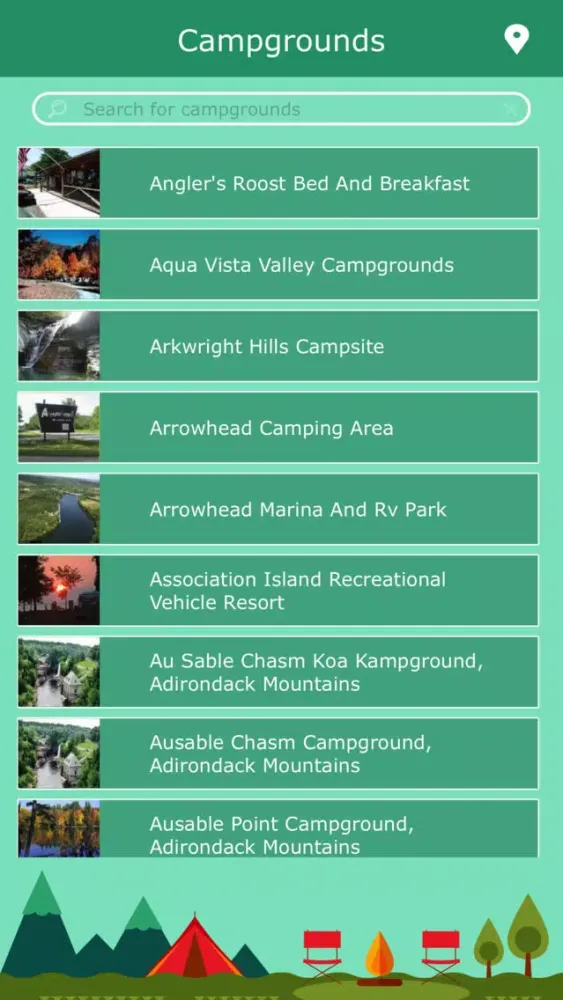 Скриншоты New York Camping Locations