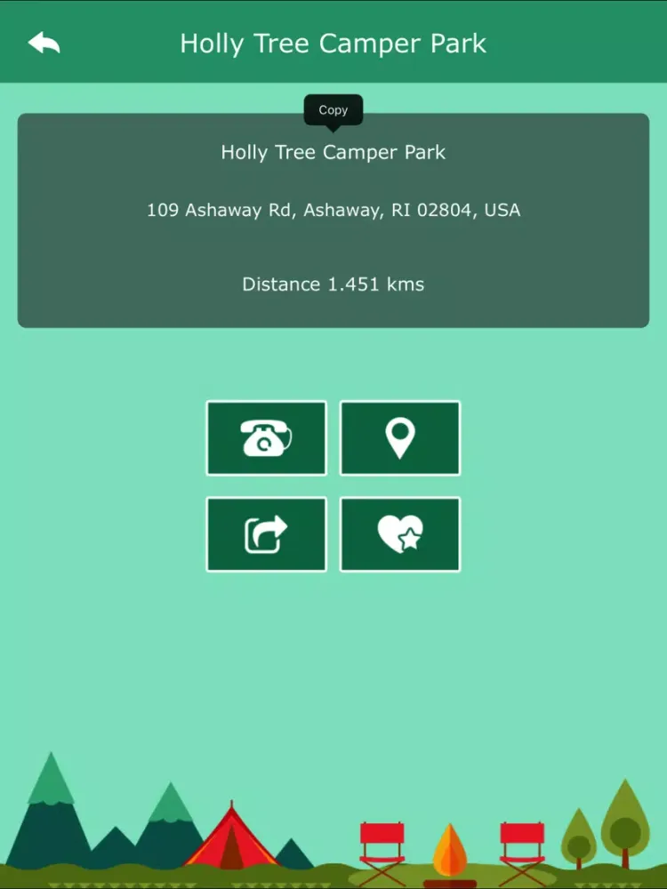Camping in Rhode Island iPad  Ekran Görüntüleri