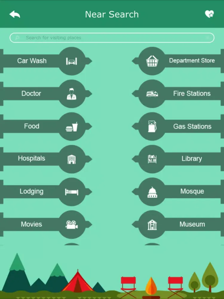 Скриншоты South Carolina Camping iPad 