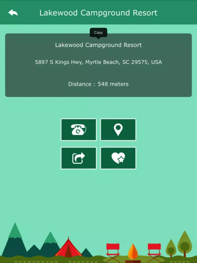 Скриншоты South Carolina Camping iPad 