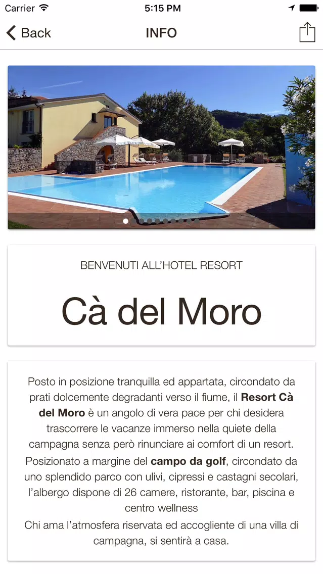 Cà del Moro Hotel&Resort应用截图