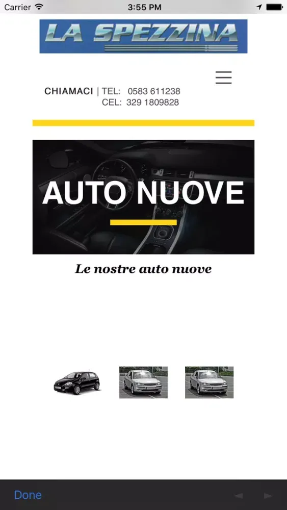 Captures d'écran de Carrozzeria La Spezzina