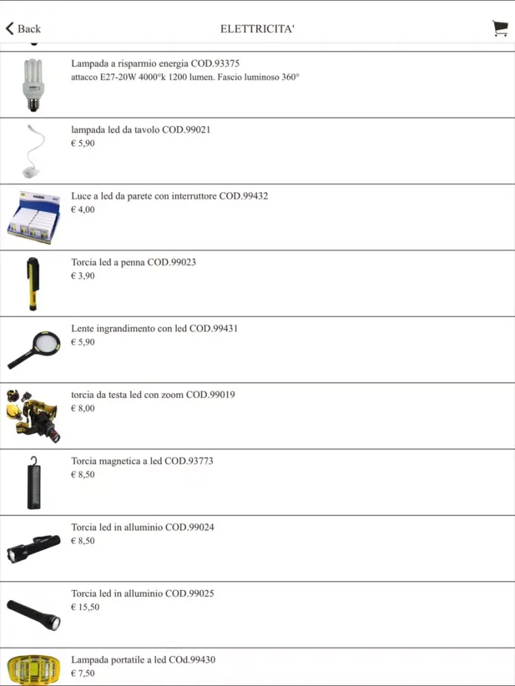 Lumachelli Pietro & Figli iPad  سکرین شاٹس