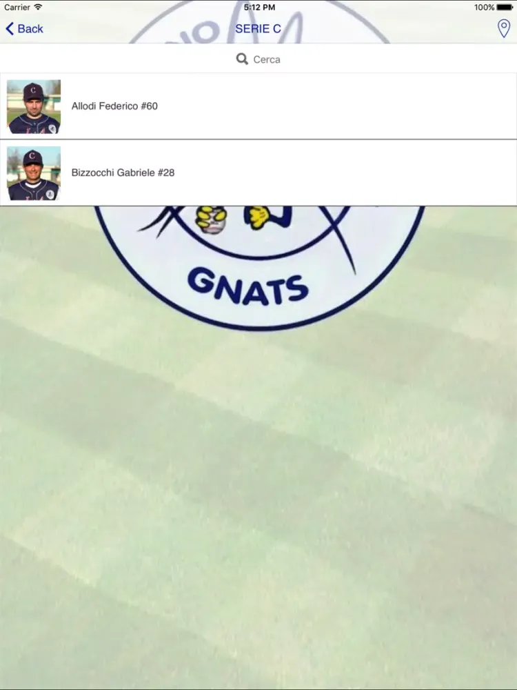 Capturas de tela do Colorno Baseball iPad 