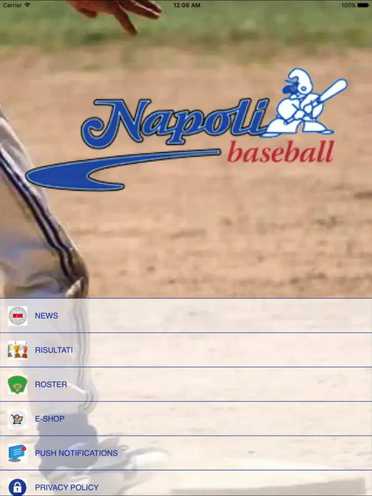 صور Napoli Baseball iPad 