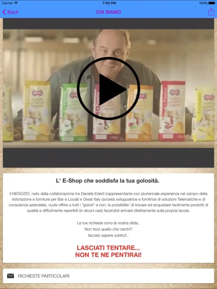 Gnam App iPad 應用截圖