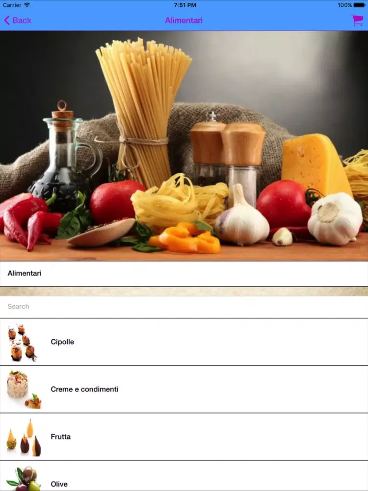 Gnam App iPad 應用截圖