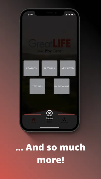 Captures d'écran de GreatLIFE Members