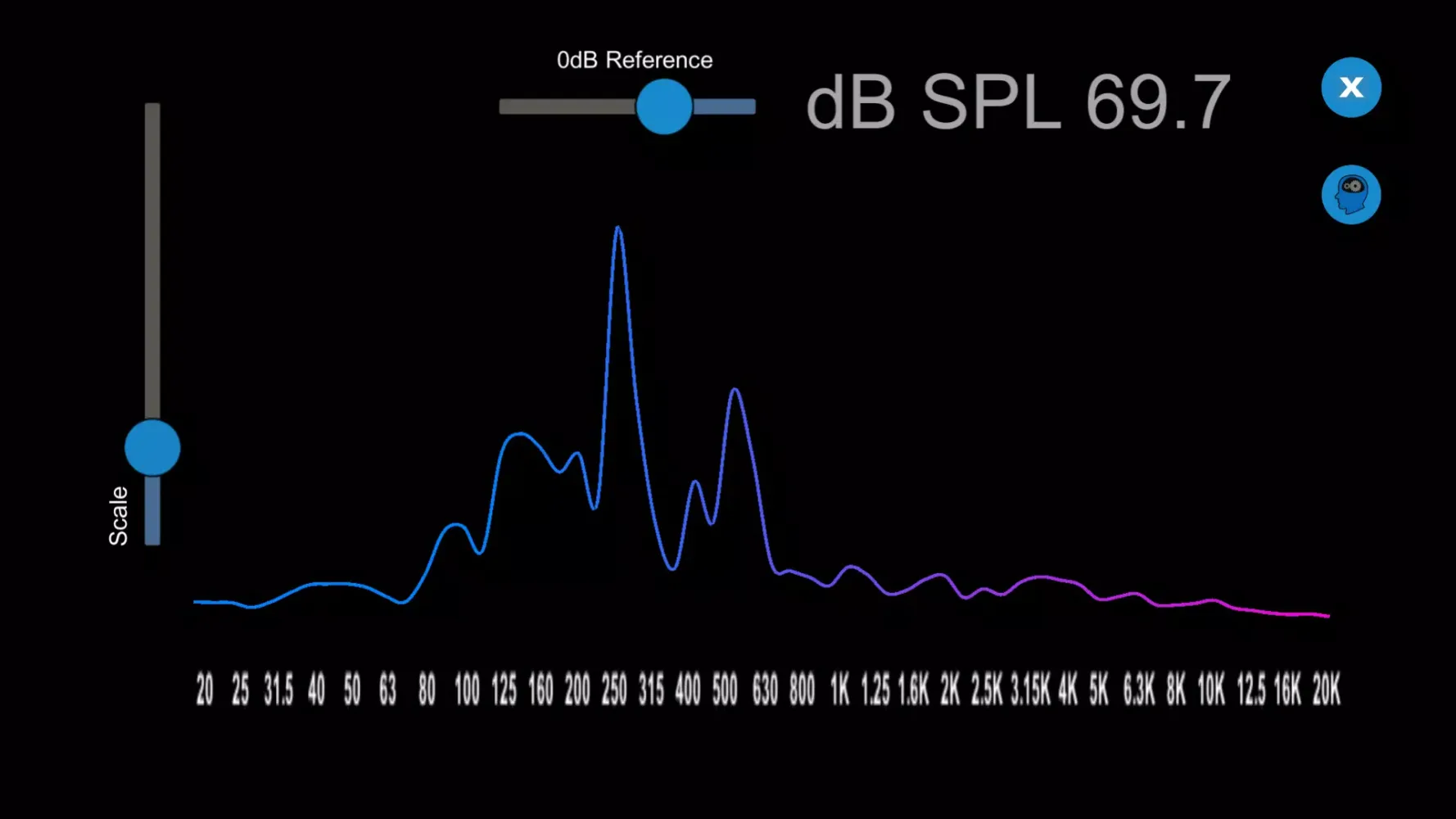 Capturas de pantalla de Live Sound Guide