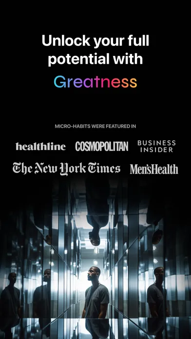 Greatness: Daily Habit Tracker スクリーンショット