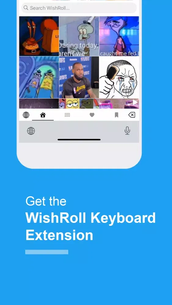 WishRoll- Reaction Pics & Vids স্ক্রিনশট