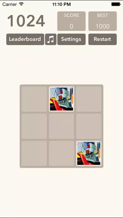 Capturas de pantalla de 2048 - Super Robot Edition