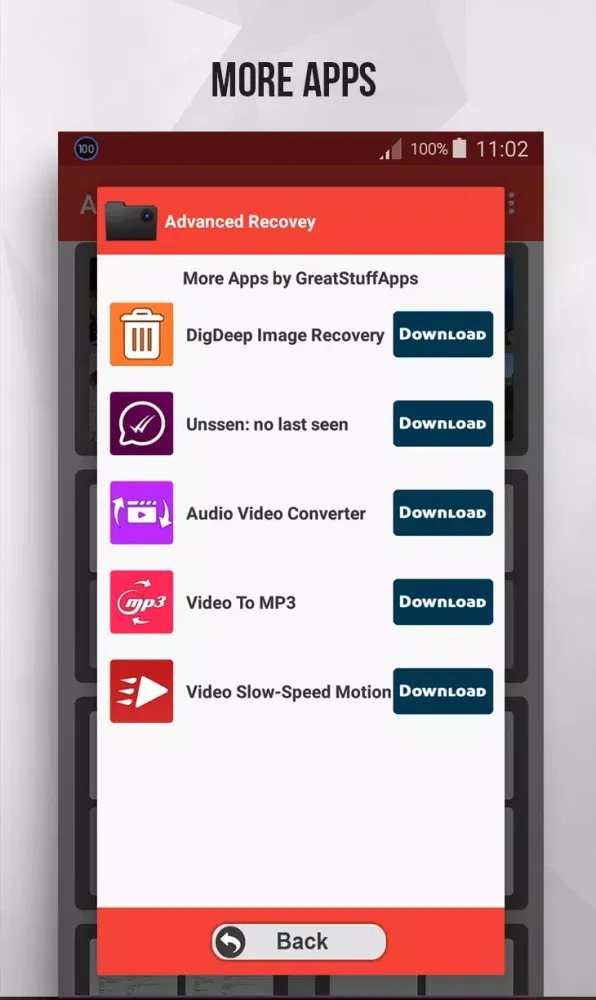 تصاویر Advanced Recovery