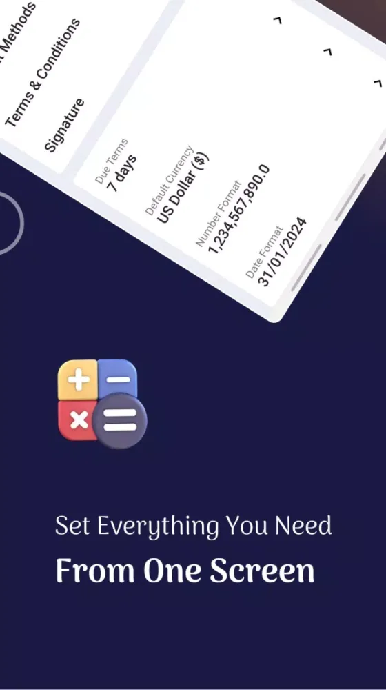 gInvoice: Great Invoice Maker Screenshots