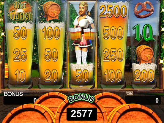Bier Garten - Slot Machine FREE iPad  Screenshots