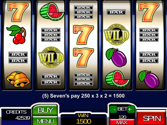 Captures d'écran de Classic Five Reel Slots iPad 