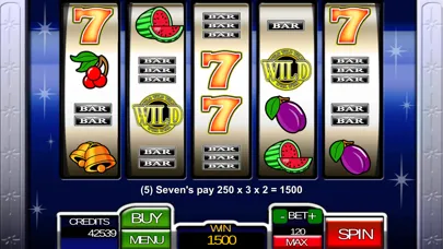 Captures d'écran de Classic Five Reel Slots