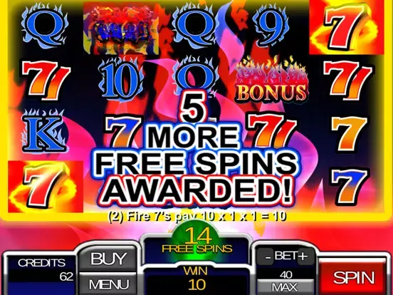 Fire 7's Slots iPad  স্ক্রিনশট
