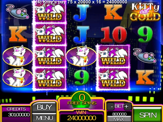 Zrzuty ekranu Kitty Gold Slots iPad 