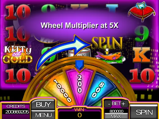 Zrzuty ekranu Kitty Gold Slots iPad 