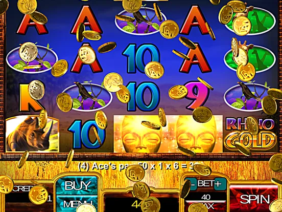 Ảnh chụp màn hình của Rhino Gold Slot Game - FREE iPad 