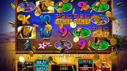 Ảnh chụp màn hình của Rhino Gold Slot Game - FREE