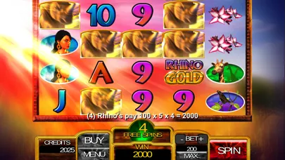 Ảnh chụp màn hình của Rhino Gold Slot Game - FREE