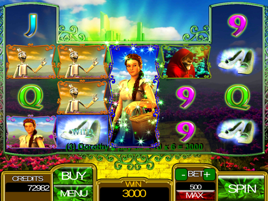 Zrzuty ekranu Wonderful Wizard of Oz - Slot Machine FREE iPad 
