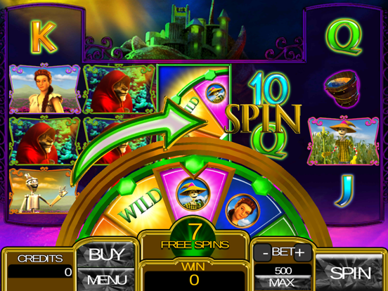 Zrzuty ekranu Wonderful Wizard of Oz - Slot Machine FREE iPad 