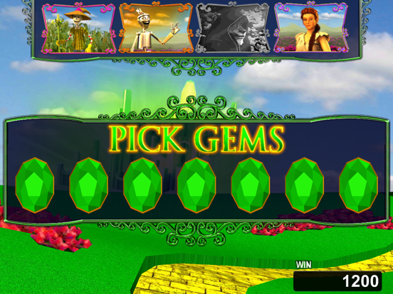 Zrzuty ekranu Wonderful Wizard of Oz - Slot Machine FREE iPad 