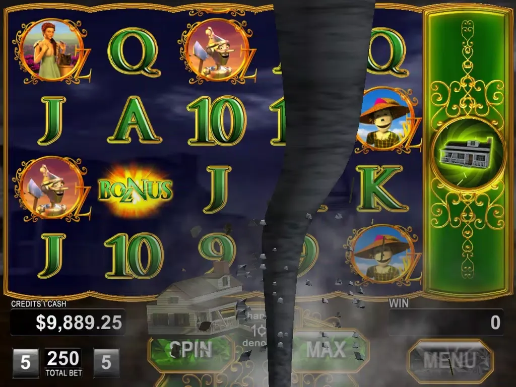 Wizard of Oz Silver Slippers - Slot Machine FREE iPad  Screenshots