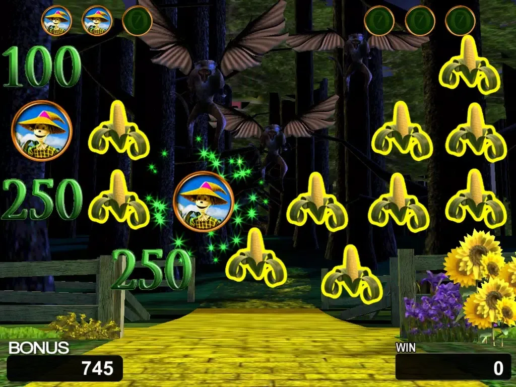 Wizard of Oz Silver Slippers - Slot Machine FREE iPad  Screenshots