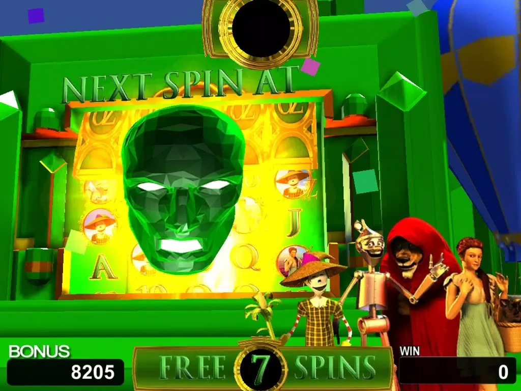 Wizard of Oz Silver Slippers - Slot Machine FREE iPad  Screenshots