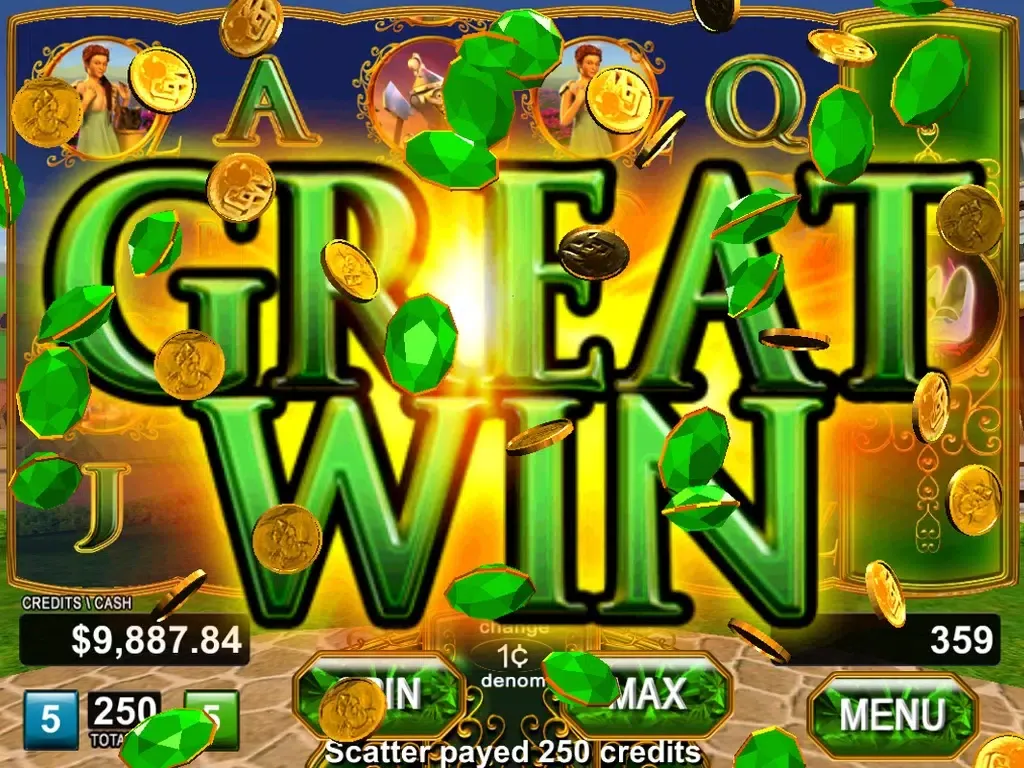 Wizard of Oz Silver Slippers - Slot Machine FREE iPad  Screenshots