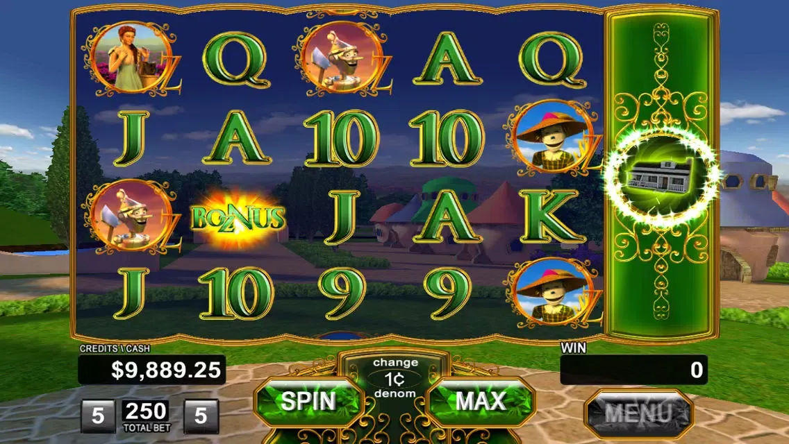 Wizard of Oz Silver Slippers - Slot Machine FREE Screenshots