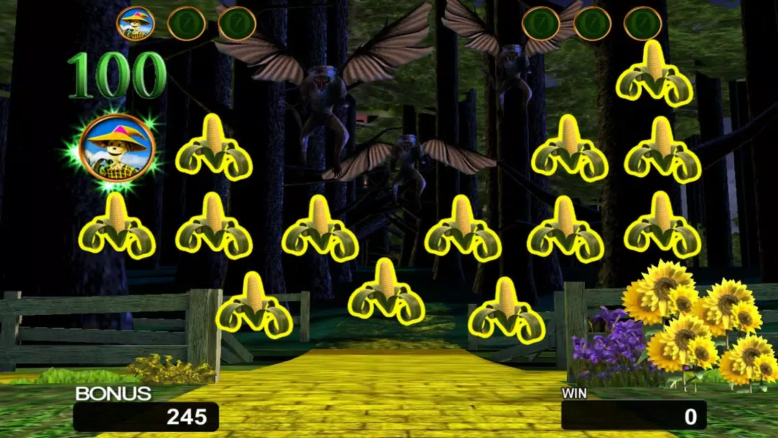 Wizard of Oz Silver Slippers - Slot Machine FREE Screenshots