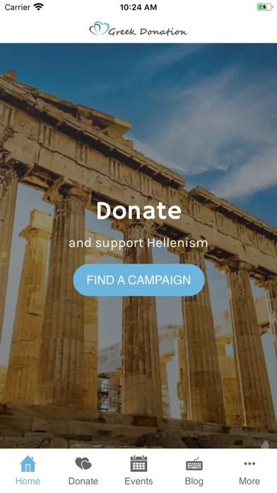 GreekDonation应用截图