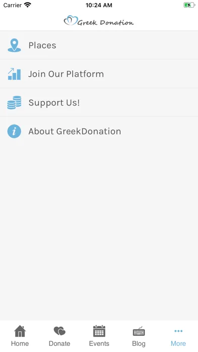 GreekDonation应用截图