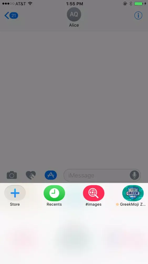 Capturas de tela do GreekMoji - Zeta Tau Alpha Sticker Pack