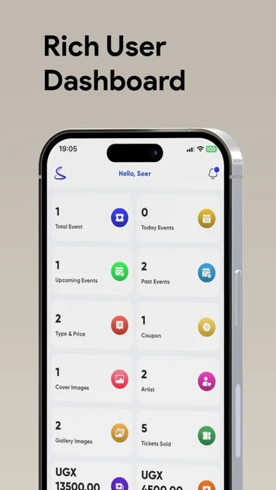 Seer - Event Organizer Screenshots