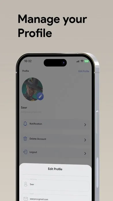 Seer - Event Organizer Screenshots