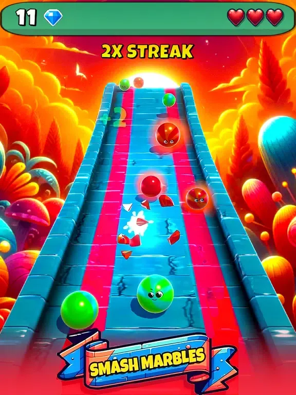 Capturas de pantalla de Bad Marbles iPad 