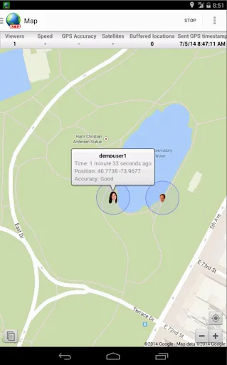 Real-Time GPS Tracker 2 Screenshots