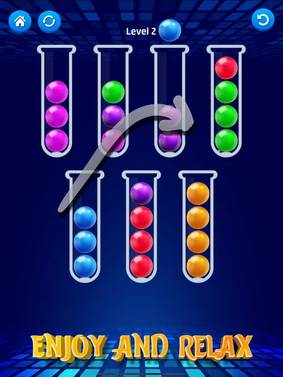Ball Puzzle: Sort Color Balls iPad  স্ক্রিনশট
