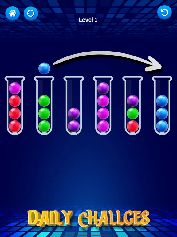 Ball Puzzle: Sort Color Balls iPad  স্ক্রিনশট